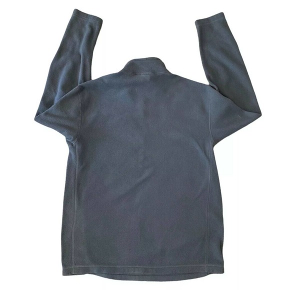 The North Face TNF 1/4 Zip Pullover Sweatshirt Fleece Grey Top Men’s Size Small - Picture 2 of 2